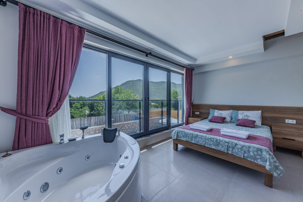 Luxury spa massage room