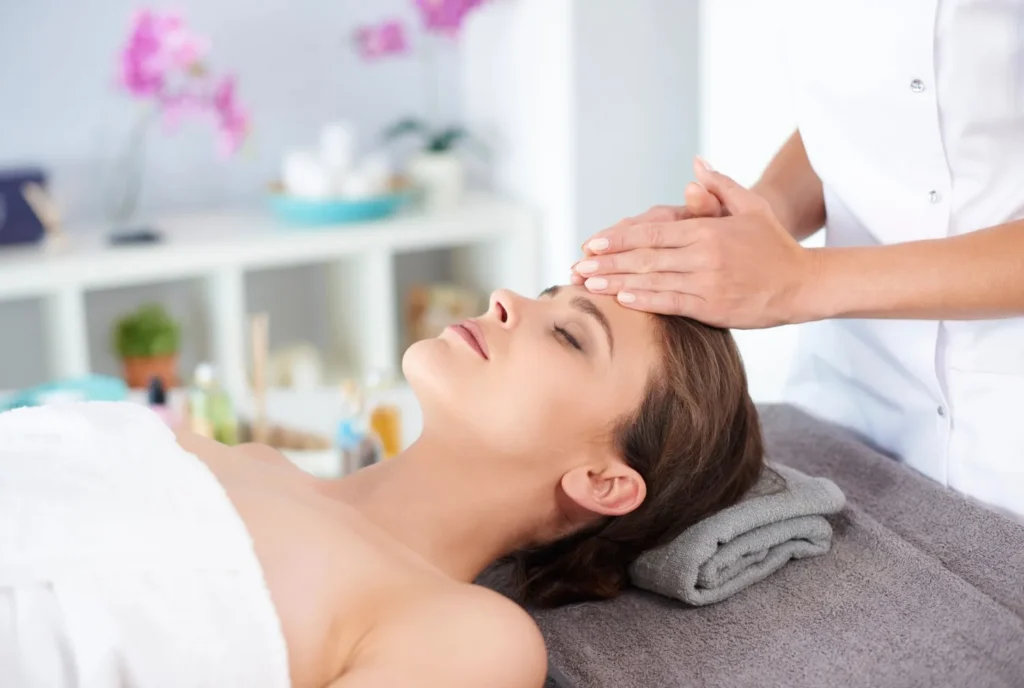 luxury spa treatment